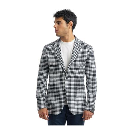 Tagliatore, Jacket Blauw, Heren, Maat:M,Viscose