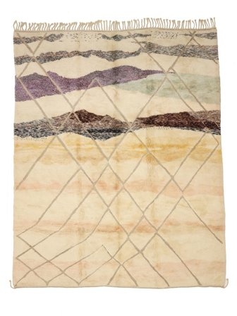 Dywan Berber Moroccan - Beni Ourain 320X400 Duży (Wełna, )