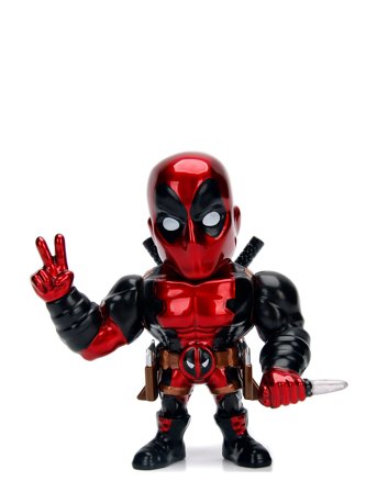 Jada Toys Marvel 4" Deadpool Figure - Multi/patterned - ONE SIZE
