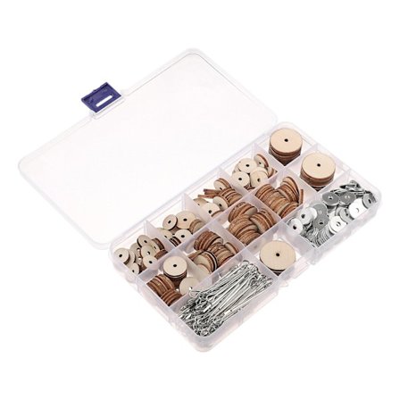 Exceart 1 laatikko/90 sarjaa Diy puunukke nivelet nuken tekeminen nivelet Teddy Bear lelut nuken tarvikkeet (FMY)