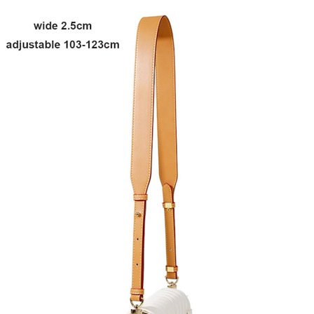 Håndveskestropp i ekte skinn Skulderkryssstropp 03 03