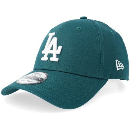New Era - MLB Vert adjustable Casquette - Los Angeles Dodgers League Essential 9FORTY Green/White Adjustable @ Hatstore