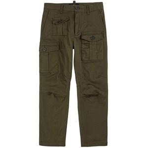 Kids - Dsquared2 Khaki Cargo Trousers - Bottoms - 10 years - Green