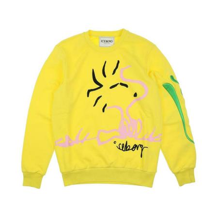 Iceberg Sweatshirt , Geel , Heren , Maat: M