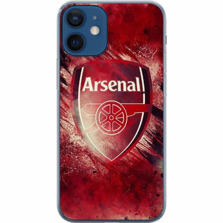 Apple Iphone 12 Genomskinligt Skal Arsenal Football