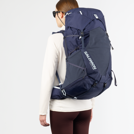 Salomon - Zaini Aerotrek 48 Women - Maritime Blue / Mood Indigo