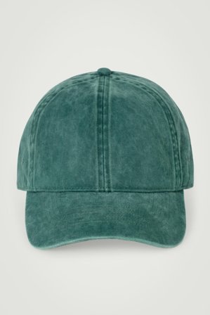 COS Homme Casquette En Sergé De Coton in Vert