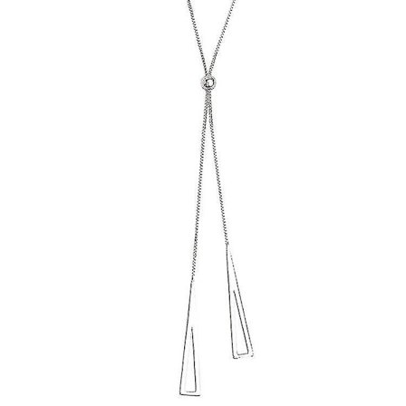 Dames Geometrisk Trekant Justerbar Krave Halskæde