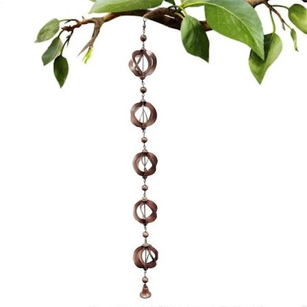 Regnvandskæde Adapter Krog Regnvandskæde Nedløbsrør Udgangstilbehør Regnvandskæde Spindende Dekoration