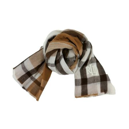 Ralph Lauren, Silky Scarves Zwart, Dames, Maat:ONE Size