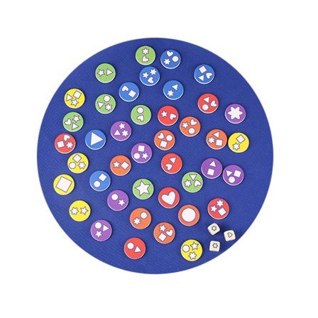 Matchende brætspil i træ - Memory Candy Game - Tidlig læring legetøj til børn