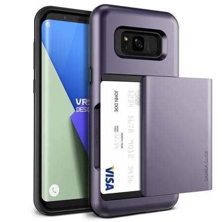 Verus Damda Glide Card Slot -kuori Samsung Galaxy S8 Plus - O