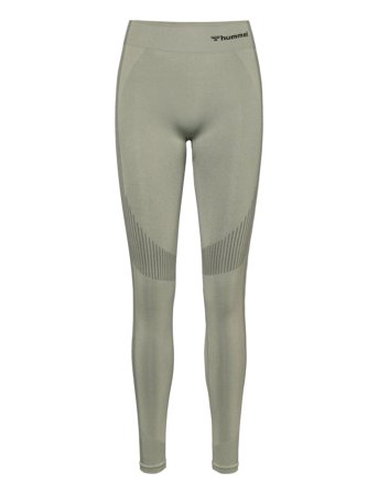 Hmlshaping Seamless Mw Tights Running/training Tights Grønn Hummel*Betinget Tilbud