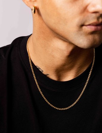 IX Studios Ix Curb Marina Chain - Gold - 55 cm 55 cm