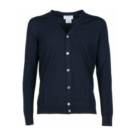 Gran Sasso, Cardigans Blauw, Heren, Maat:XL