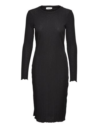 Oasismd Dress Polvipituinen Mekko Musta Modström
