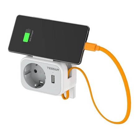Tessan vägguttag TS-332-DE