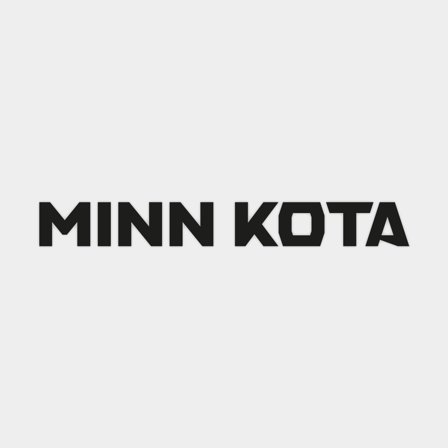 Klistermærke Minn Kota Talon 8 BT, 12 x 2 cm, sort