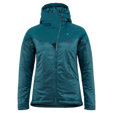 Klättermusen Alv Hoodie W/ Zip Women's Women middle-layer synthetic jackets Green L