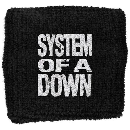 System Of A Down Logo Armband En Storlek Svart/Vit Black/White One Size