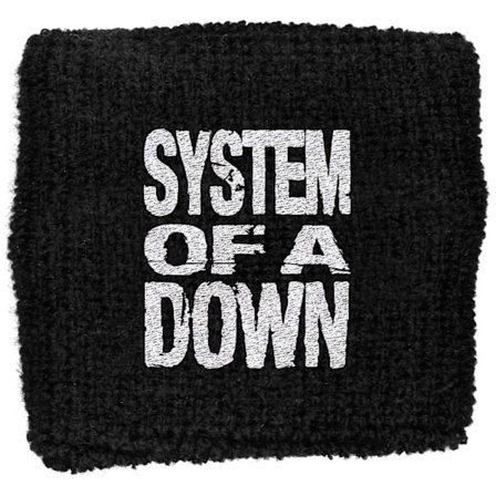 System Of A Down Logo Armband En Storlek Svart/Vit