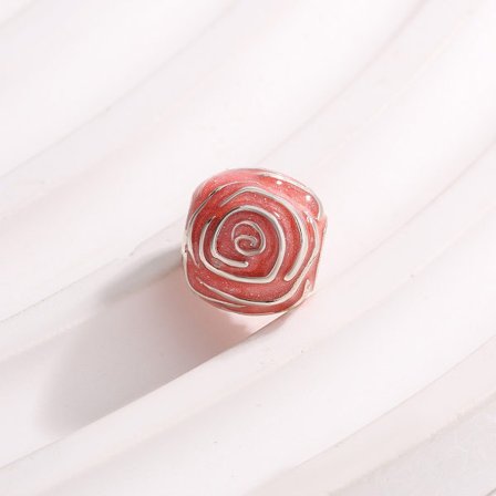 Pandora Tvåfärgad Lindat Hjärta Berlock, S925 Sterlingsilver