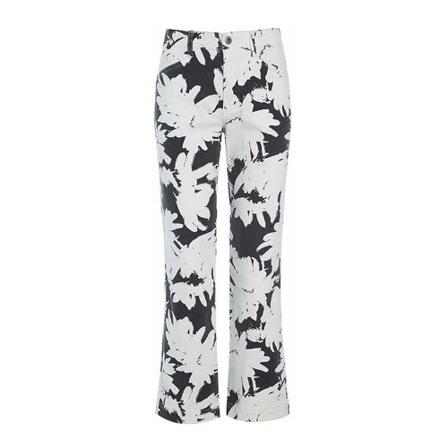 Bitte Kai Rand, Boot-cut Jeans Wit, Dames, Maat:S