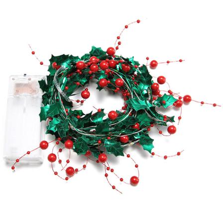 Julgirland Med Ljus För Juldekoration Type5