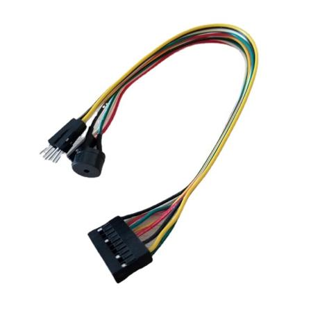 Alt-i-én PC Gør det selv Vært Højttaler / Nulstil & Power Switch / HDD LED Jumper Line Flad Kabel Udskift Q-stik For ASUS Bundkort