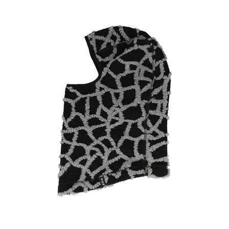 HUF - Noir balaclava Bonnet - Quake High Pile Black Balaclava @ Hatstore