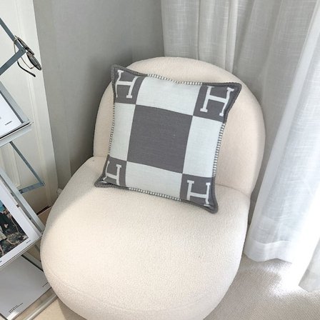 H-kirjaimen muotoinen tyyny, pohjoismainen tyyli, huoneen päiväunet, sohvan tyyny, auton vyötärötyyny - harmaa