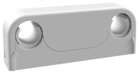 Purus Clip Rörklammer dubbel, Ø12/15/16 Vit, Installation