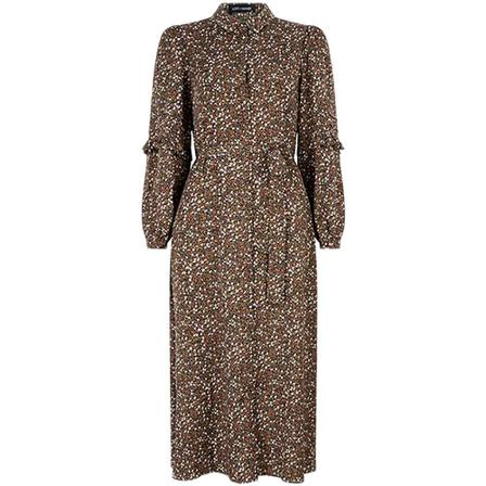 Lofty Manner, Dress marr multy dot print green Groen, Dames, Maat:L,stof