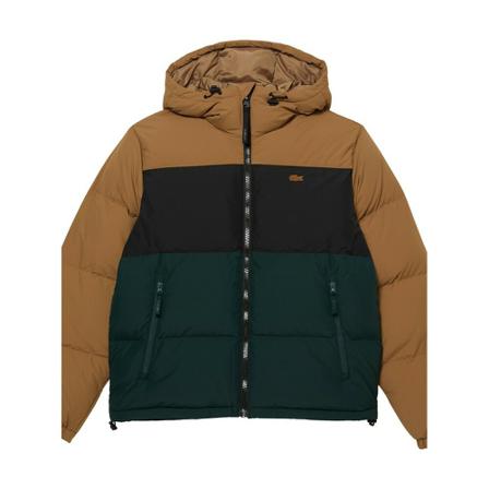 Lacoste, Down Jackets Groen, Heren, Maat:L