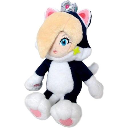 Super Mario Serie 9" Cat Rosalina Plys Dukke"