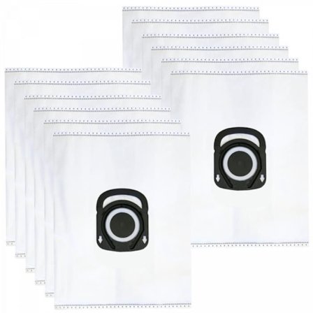 12 dammsugarpåsar för Rowenta Hygiene+ ZR200520 ZR200720, kompatibla med Compact Power, X-Trem Power och Silence Force