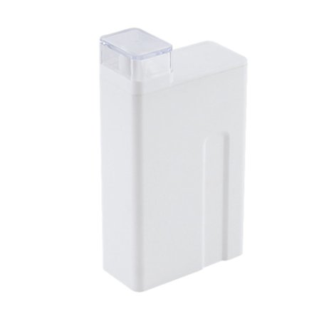 Hvit vaskemiddeldispenser for vaskemiddel 1000ml 1 stk