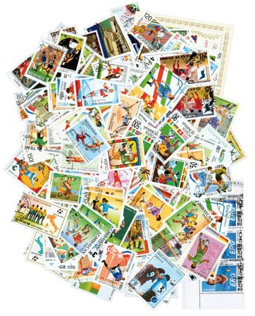 Fodbold - 250 forskellige - Stemplet