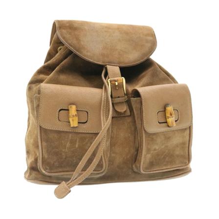 Gucci Vintage Pre-owned Backpacks Brun, Herre Vintage Tasker, Størrelse: ONE Size