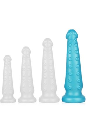 Tentakel Dildo Blue 33 cm - Woome.pl