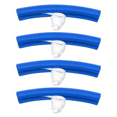 Mordely 4st Däckfälgskydd Hjulkant Montering BLÅ