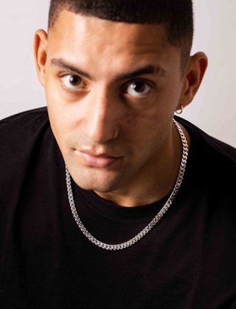 IX Studios Ix Chunky Curb Chain Silver - Silver - 40 cm 40 cm