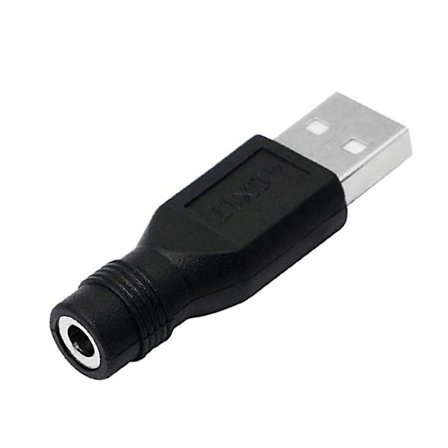 Kantava USB-uros naar DC-naaras adapteri USB DC 5v liitin laturiliitin(4.0x1.7mm)