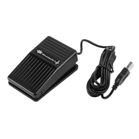 USB-fotpedal for tastaturkontroll for PC-spill Ny fotpedal USB HID