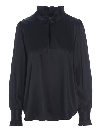 Merle Bluse Langærmet Navy Dea Kudibal