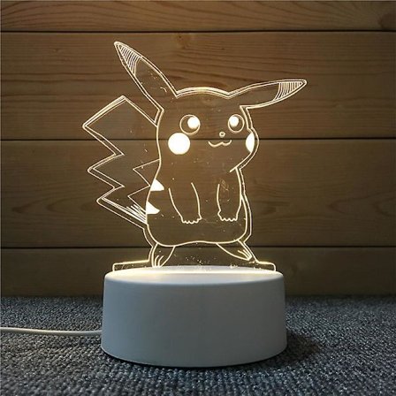 Creative 3d Led bordslampa / dekorativ nattlampa / bordslampa