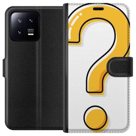 Yhteensopiva Lompakkokotelo Xiaomi 13 Kysymysmerkki