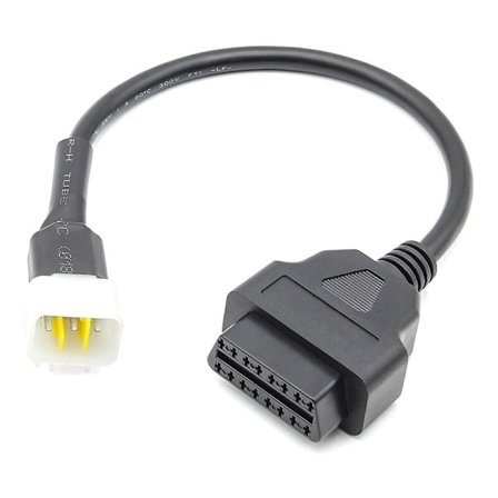 6-nastainen 16-nastaiseen OBD-sovitinkaapelin vikakoodinlukijan liitin