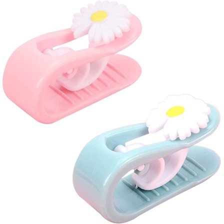 12 stk. Sengetøjsclips uden nåle - Quilt Fix Clip - Sengetæppeholder - Lagenklemmer - Anti-bevægelse