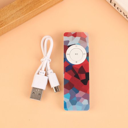 MP3-spiller innebygd høyttaler Bærbar musikkspiller Plug And Play